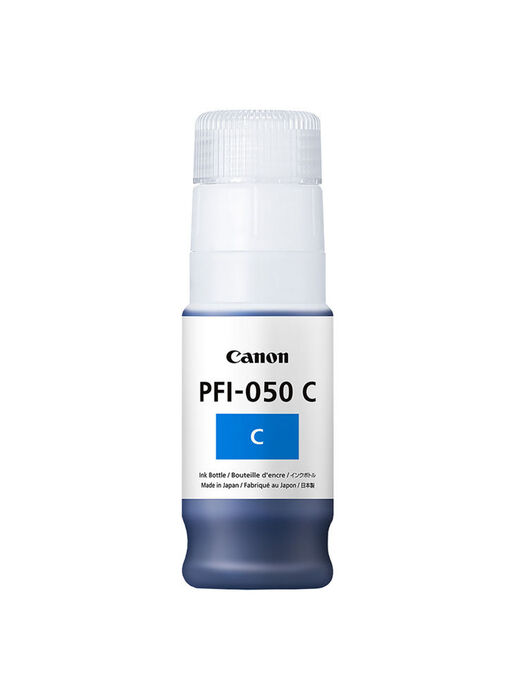 BOTELLA DE TINTA CANON PFI-050 CIAN 70ML