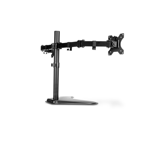 SOPORTE KLIPX PARA MONITOR DOBLE, PEDESTAL KPM-311