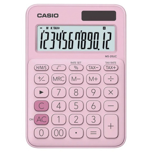 CALCULADORA CASIO DE MESA MS-20UC-PK
