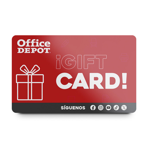 TARJETA DE REGALO OD L 1,600